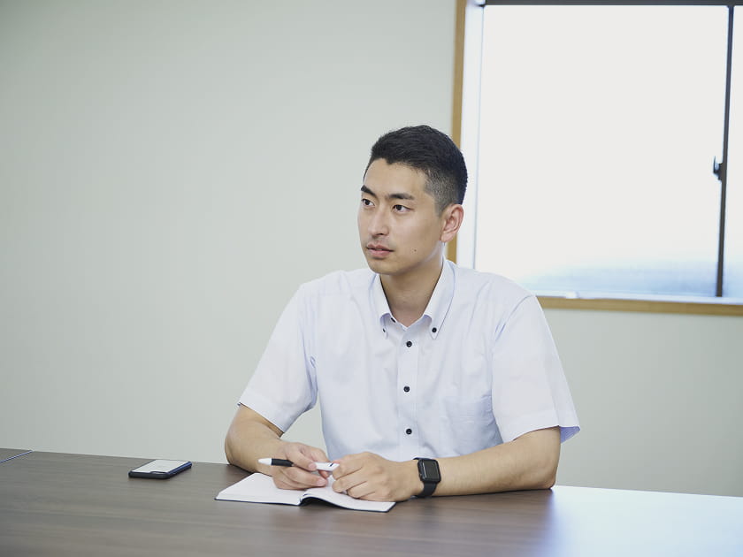 金田 海斗 コイルセンター事業部 営業課 2023年入社